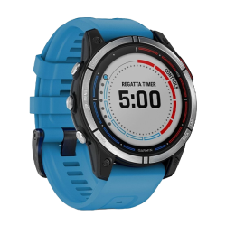 1 - Watch Garmin Quatix 7 Standard Edition GPS 47mm Blue Band - Blue