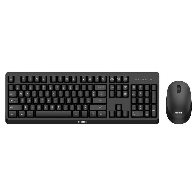 TASTIERA PHILIPS USB COMBO + MOUSE RETAIL SPT6307BL/34 WIRELESS