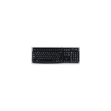 TASTIERA K120 LOG BLACK USB SLIM RETAIL LOGITECH