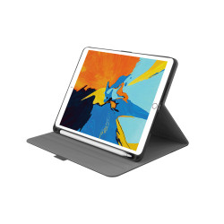 CUSTODIA IPAD 10.2 BLACK/GREY CYGNE TT WHIT HOLDER PENCIL
